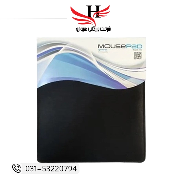 پد ماوس آرمو ARMO‑P110 با سطح پارچه‌ای نرم، مناسب استفاده اداری و خانگی